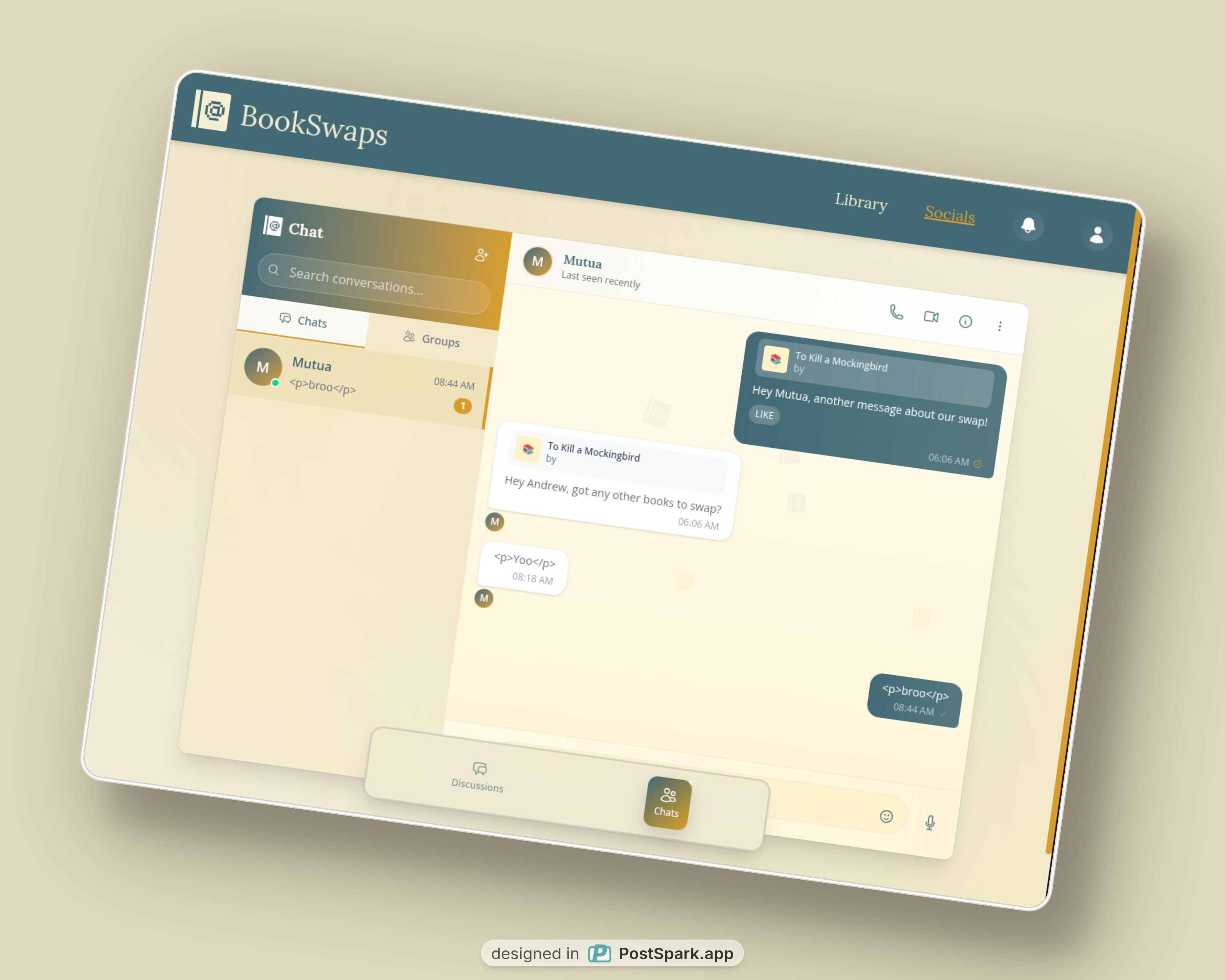 BookSwaps screenshot 2